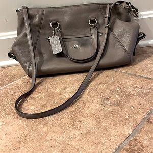 Coach Grey Medium Purse